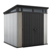 keter casetta artisan duotech grigio 214x218x226 cm ean 7290106933989
