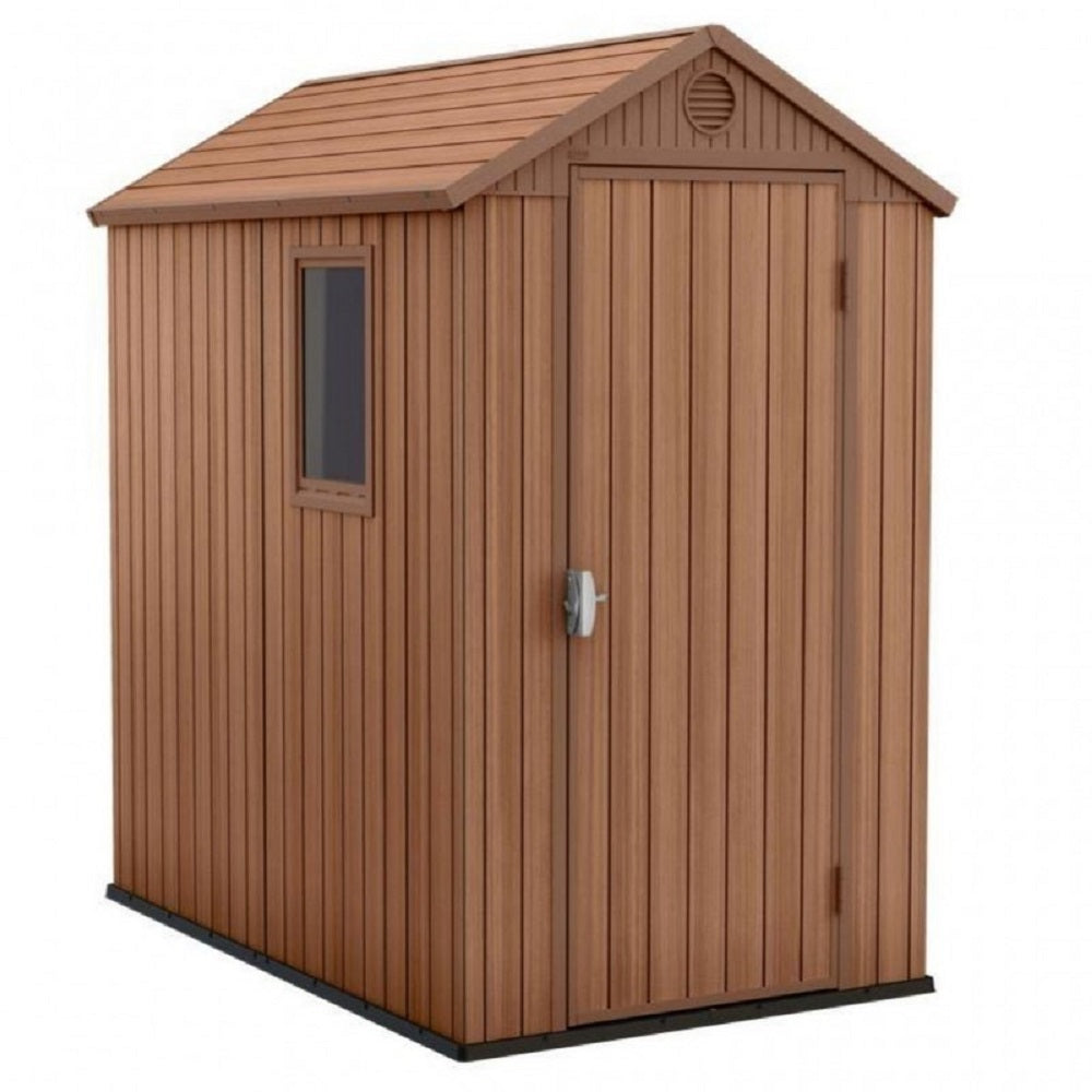 keter casetta darwin evotech marrone 126x185x205 cm ean 7290112632708