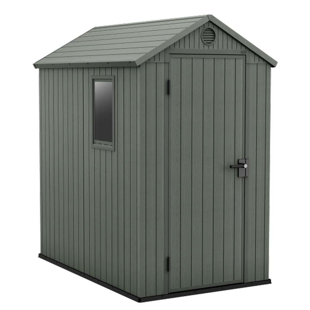 keter casetta darwin evotech verde 126x184x205 cm ean 7290112638250