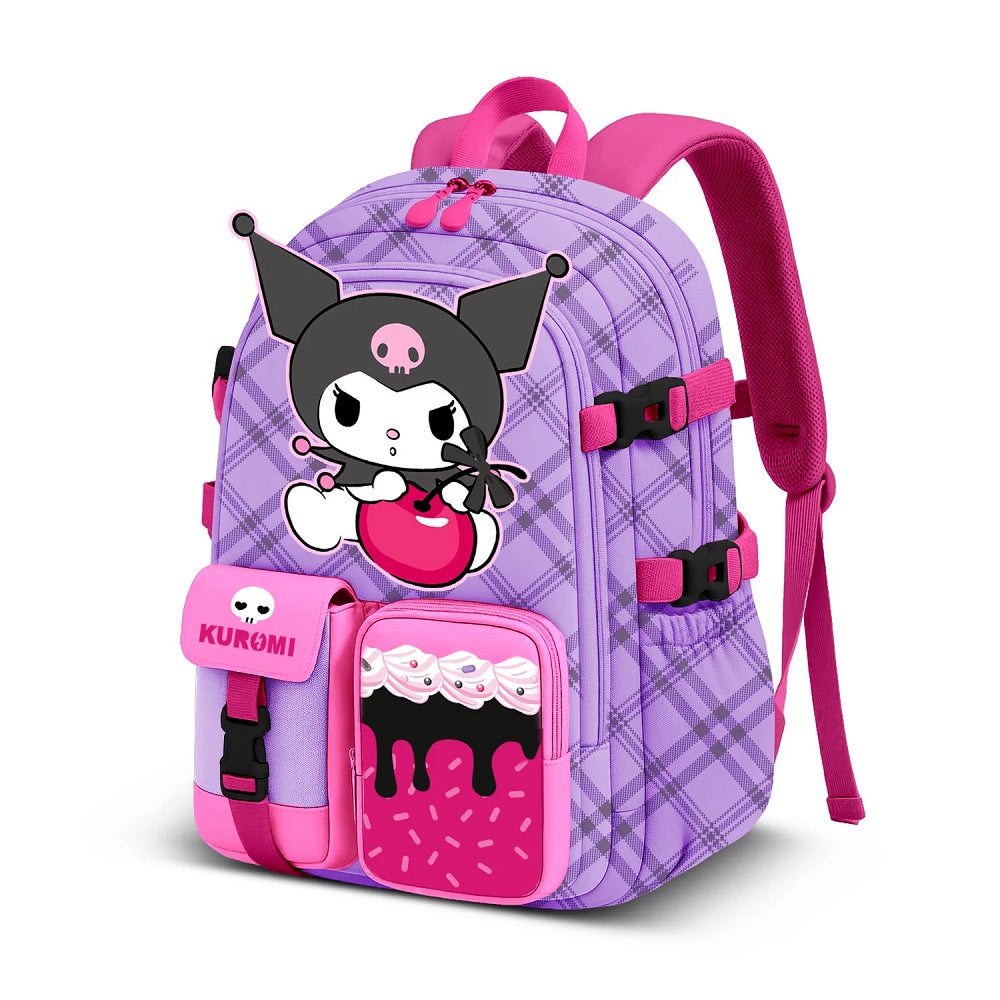 kuromi zaino organizzato cherry haru kuromi ean 8445118094985