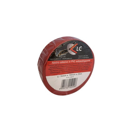 lc adesivi nastro isolante scapa 25mtx19 rosso ean 8055732152406