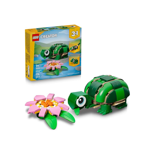 lego lego creator 31377 tartaruga con fiore ean 5702018033203
