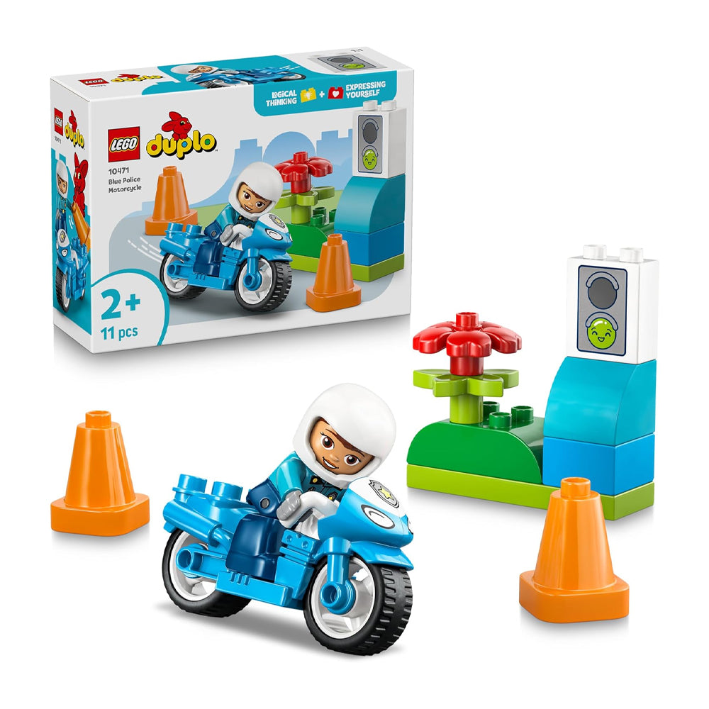 lego lego duplo 10471 motocicletta blu polizia ean 5702018032015