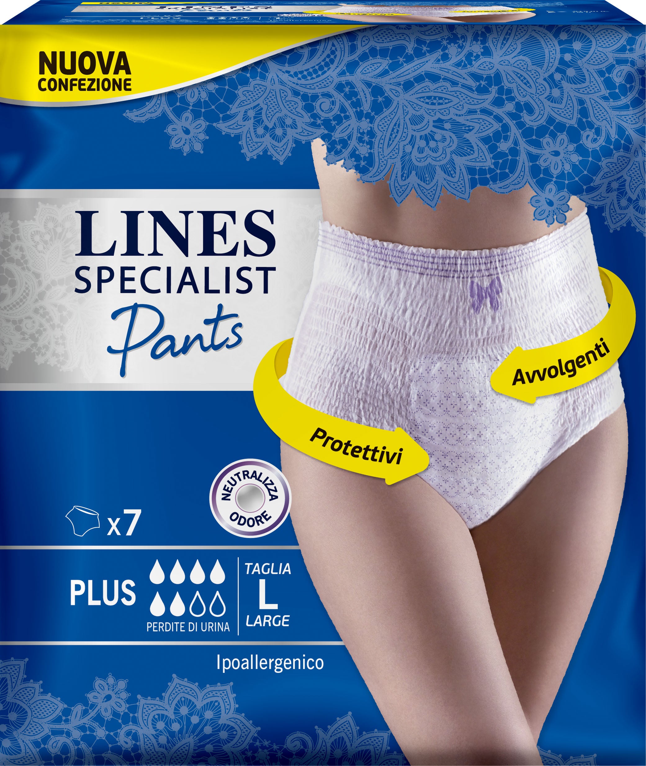 Assorbenti Pants Plus 7pz Large Specialist Lines