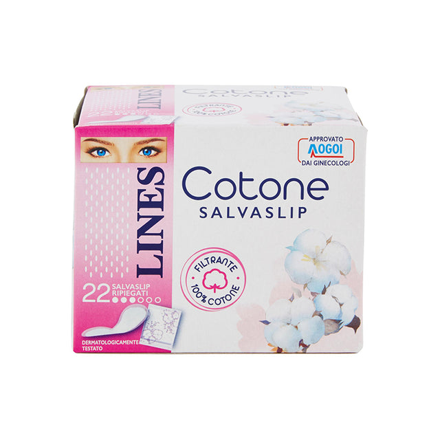immagine-1-lines-proteggi-slip-cotone-22-pz-ripiegato-lines-ean-8001480401402