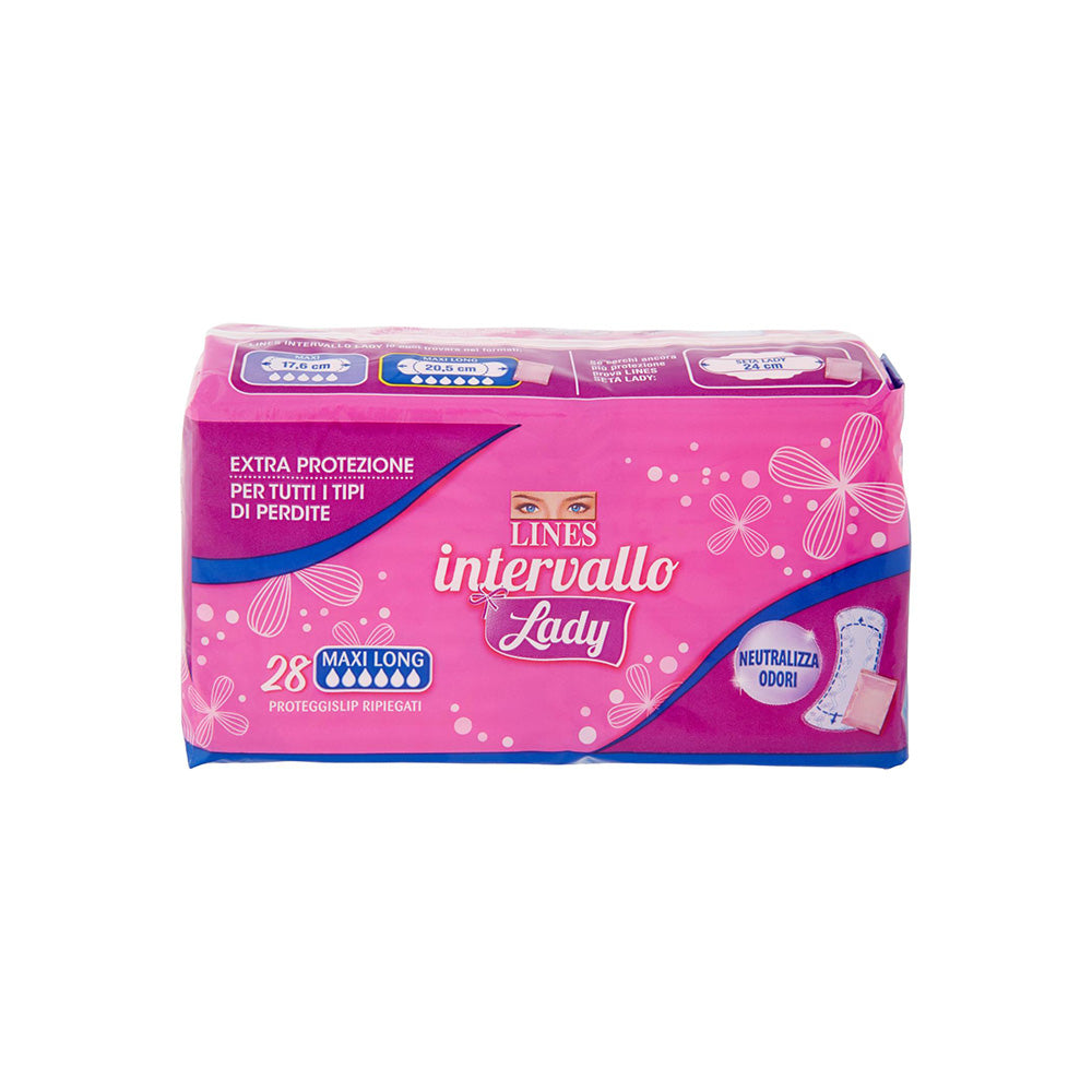 immagine-1-lines-proteggi-slip-intervallo-lady-28pz-maxi-long-lines-ean-8001480105126