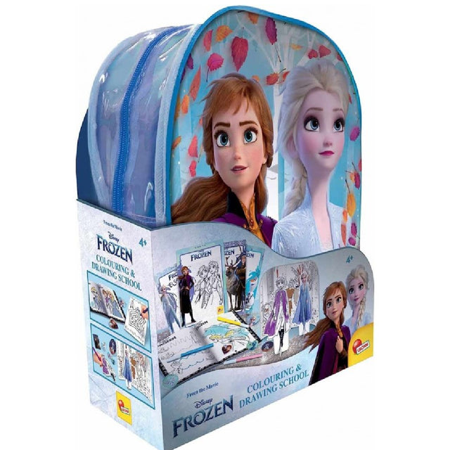 lisciani frozen zainetto coloring and drawing school ean 8008324092925