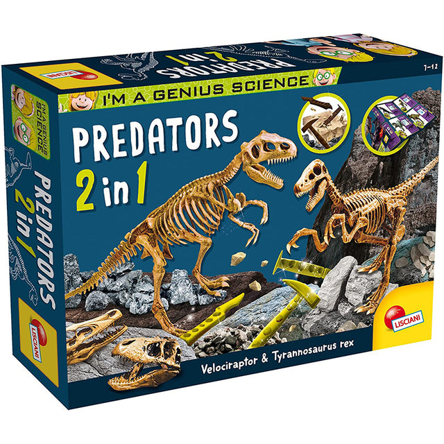 lisciani lisciani im a genius predators 2 in 1 ean 8008324095421