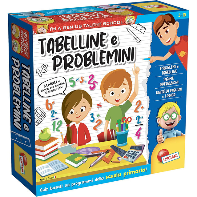 immagine-1-lisciani-lisciani-im-a-genius-ts-tabelline-e-problemi-ean-8008324100491