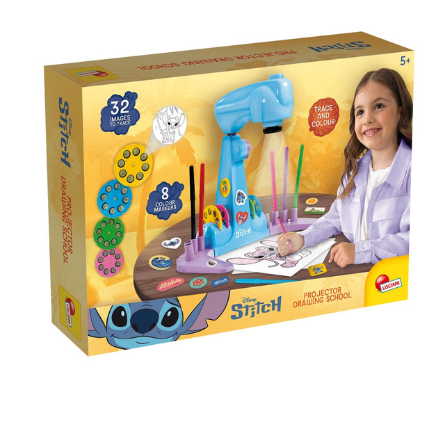 lisciani stitch proiettore disegno drawing school ean 8008324113071