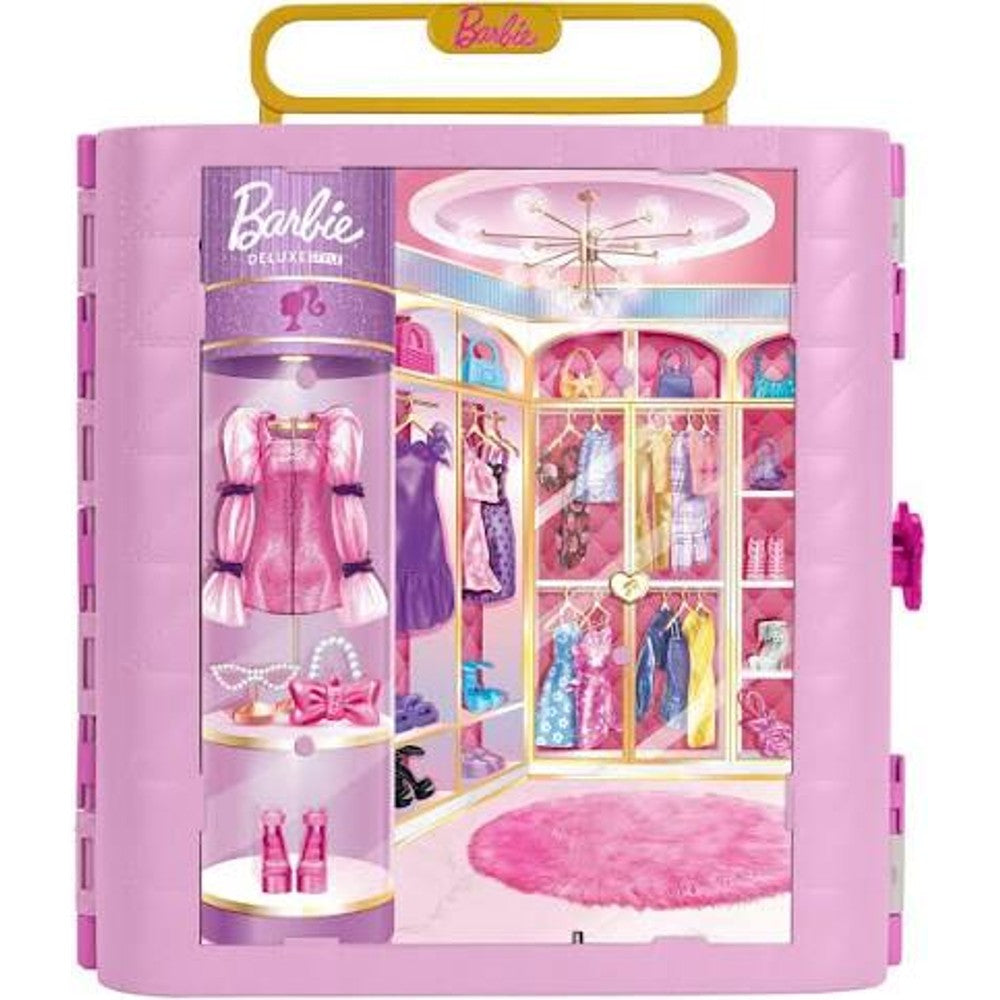 mattel barbie deluxe style closet playset ean 0194735339921
