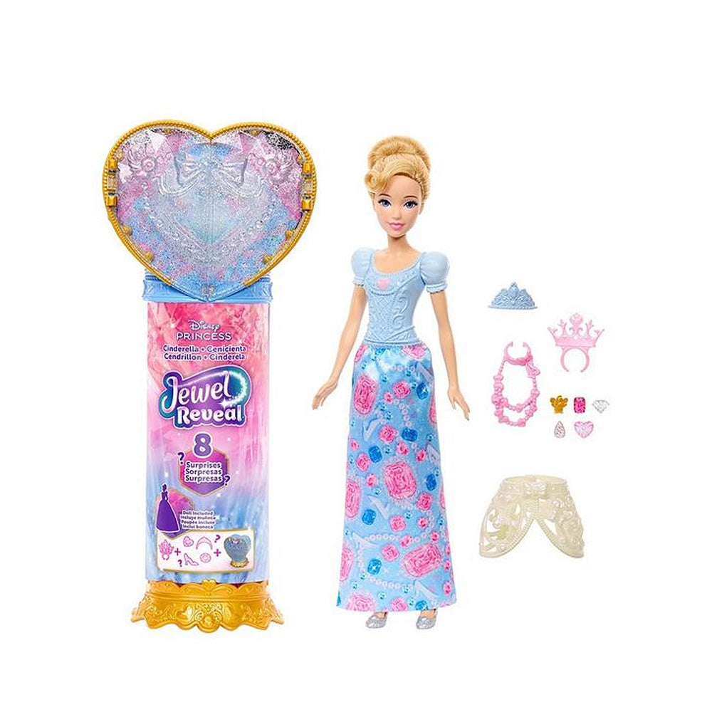 mattel disney princess cenerentola jewel reveal ean 0194735334674