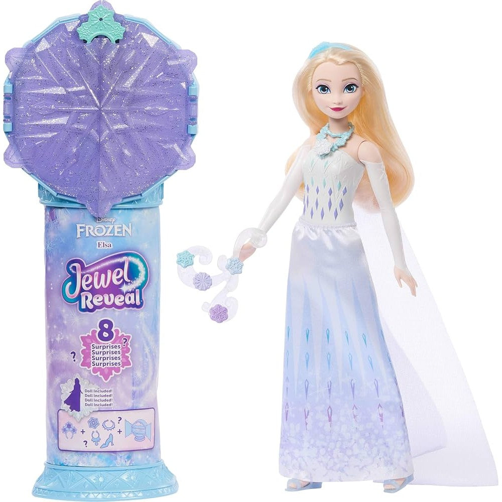 mattel frozen jewel reveal elsa ean 0194735344635