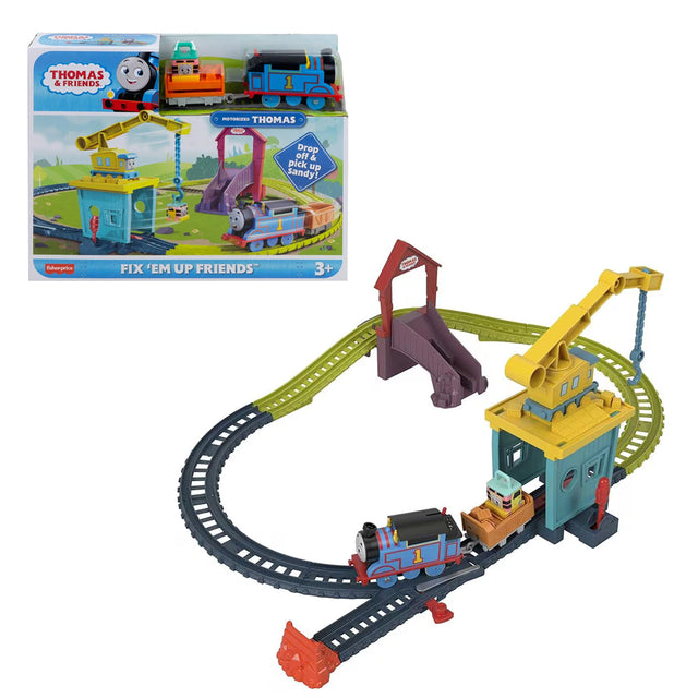 mattel il trenino thomas carica e scarica sandy ean 0194735035465