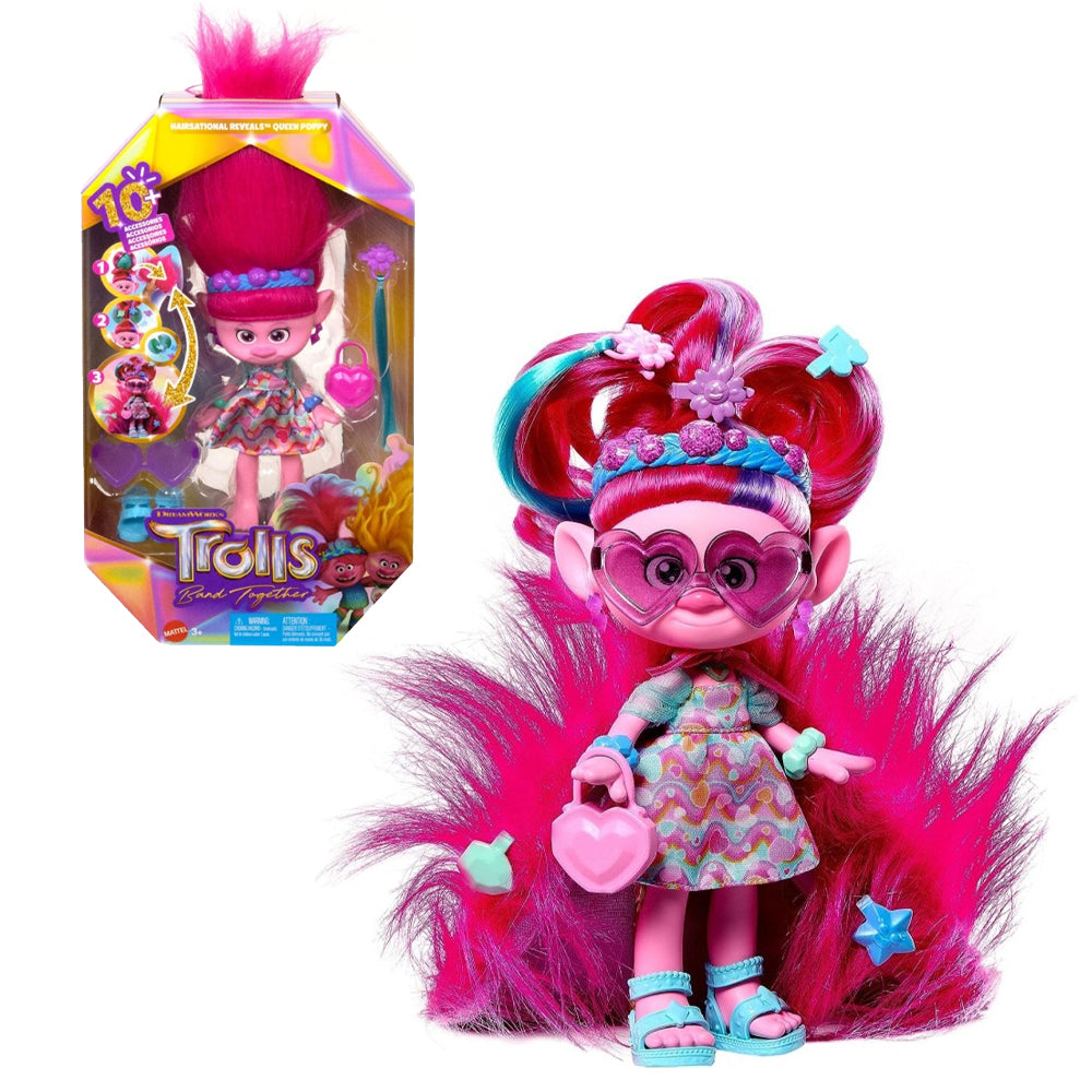 mattel trolls magiche acconciature ean 0194735138555