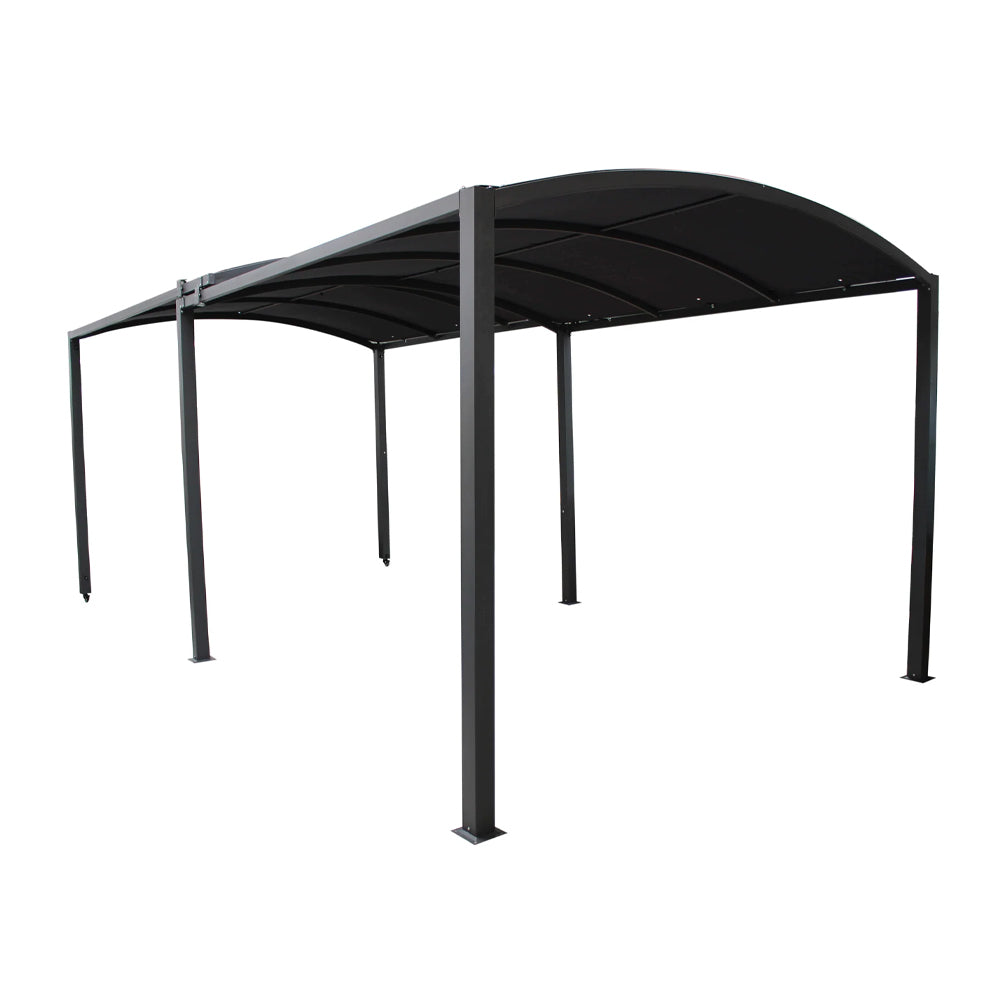 mirada gazebo estensibile ely 3x565m grigio ean 8051944714227
