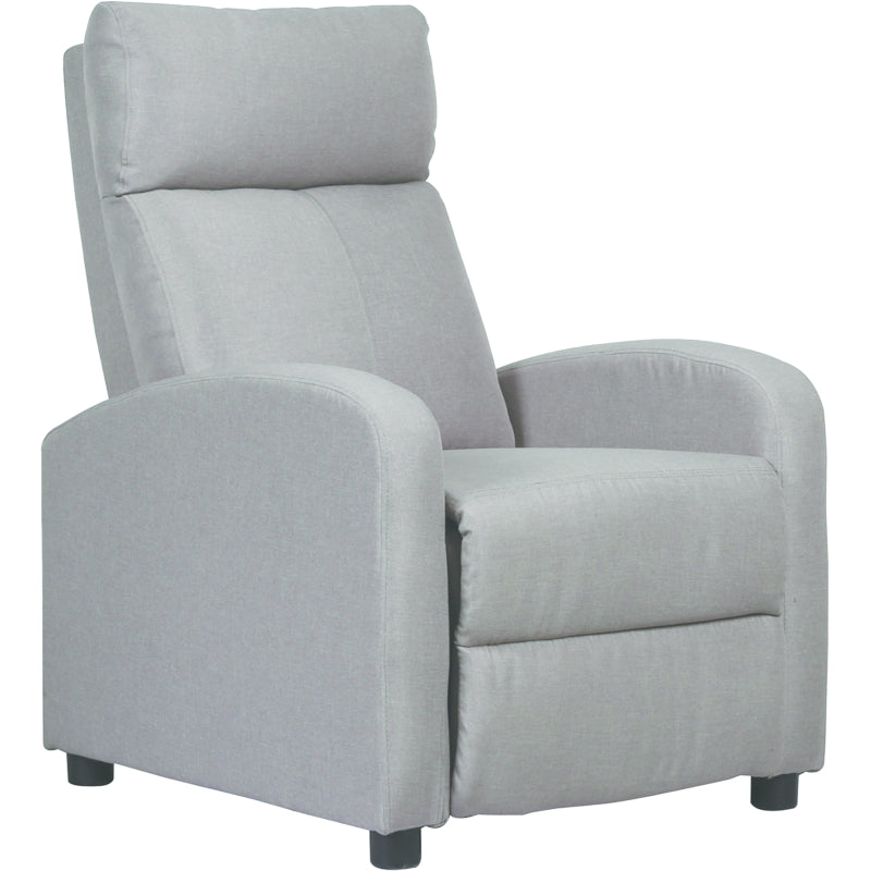 mirada poltrona recliner aisha in tessuto grigio ean 9972016783042