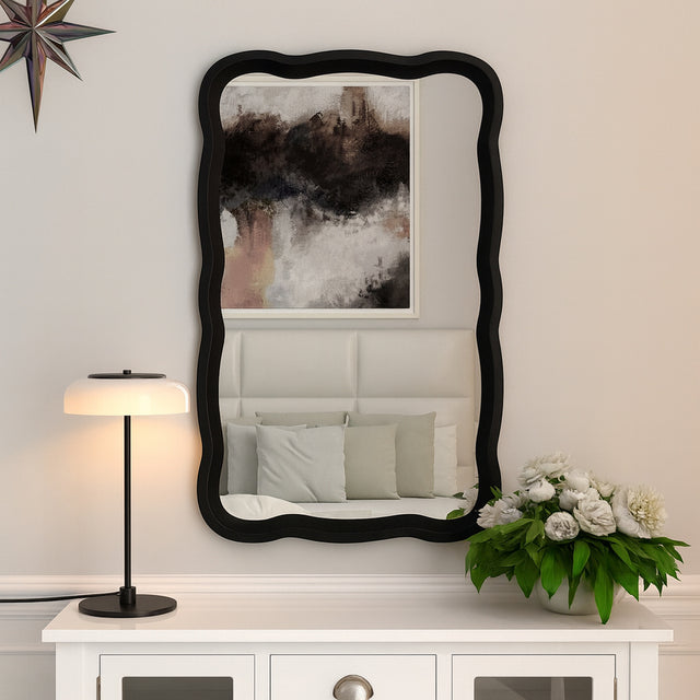 mirada specchio gost ondulato 875cm nero ean 9972016907103