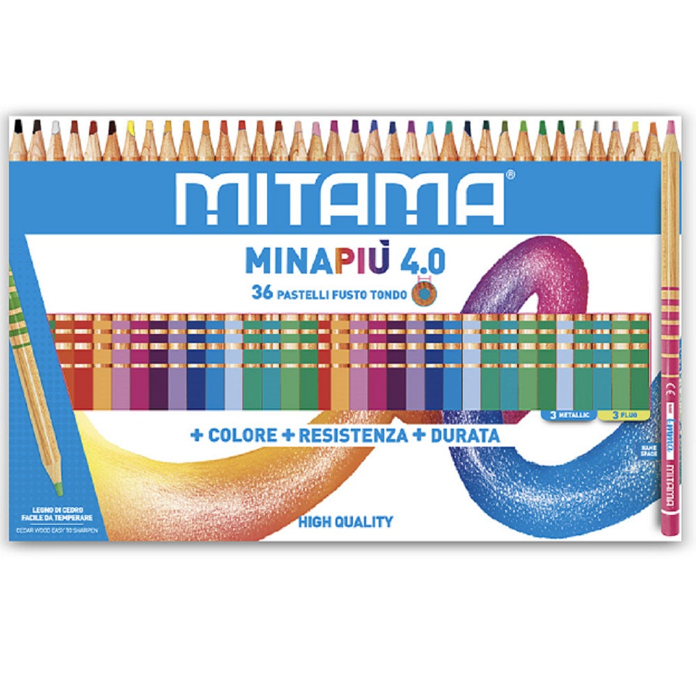 mitama pastelli laccati in cedro mitama 36 pz d 4 mm ean 8026624629733