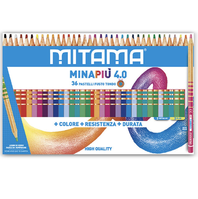 mitama pastelli laccati in cedro mitama 36 pz d 4 mm ean 8026624629733