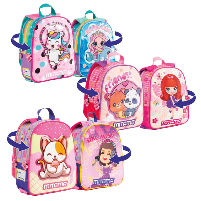 mitama zaino asilo mitama spinny girl fantasie assortite ean 8026624643814