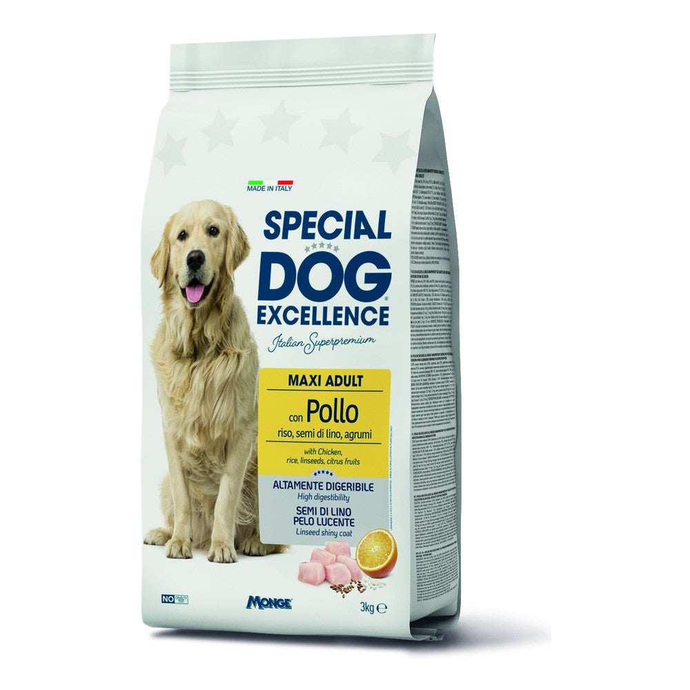monge special dog excellence 3kg maxi monge ean 8009470060035