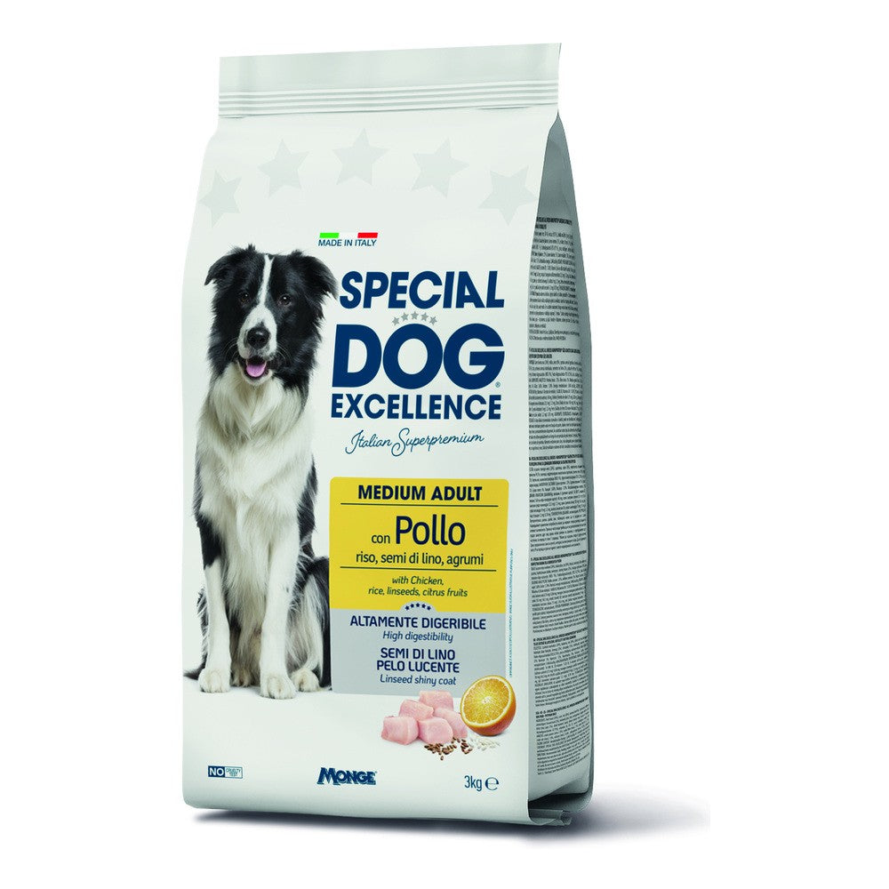 monge special dog excellence 3kg medium monge ean 8009470060028