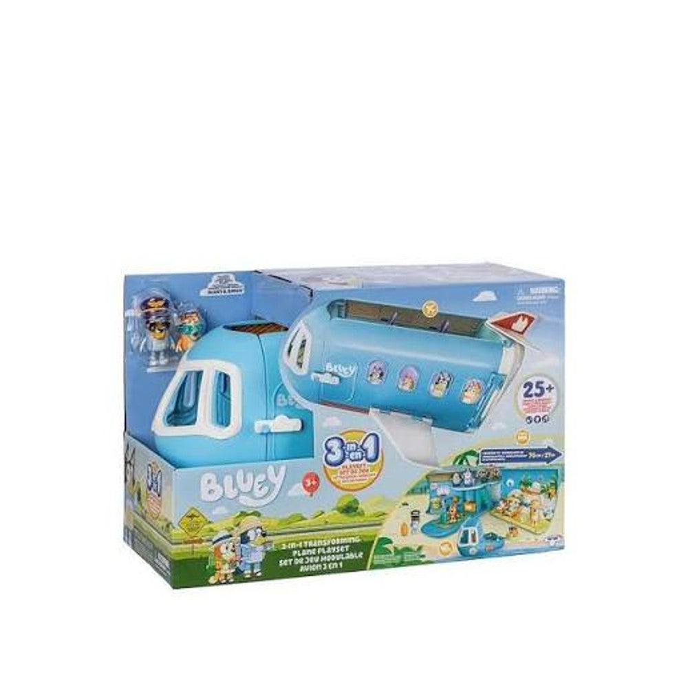 moose toys bluey aereoplano trasformabile 3in1 ms ean 0630996176702