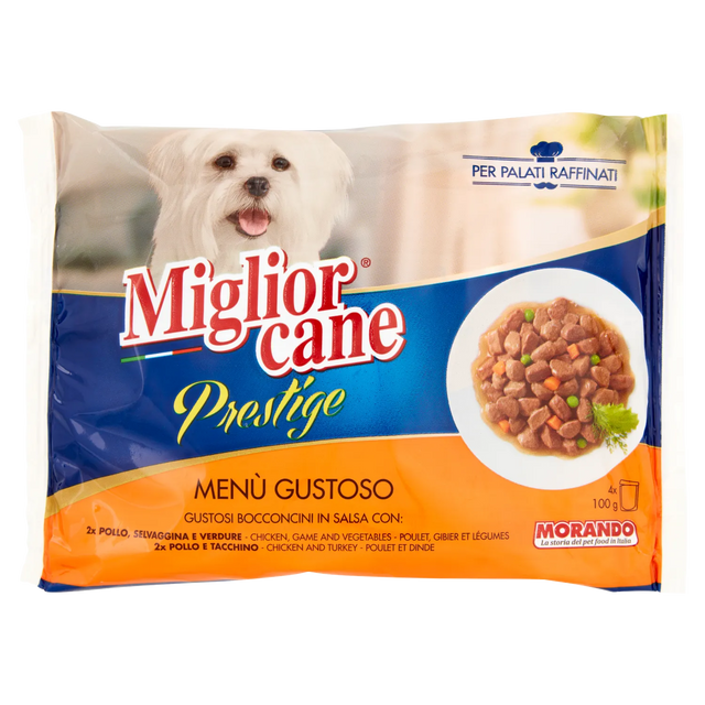 morando migliorcane prestige 4x100gr gustoso 02402 morando ean 8007520824026