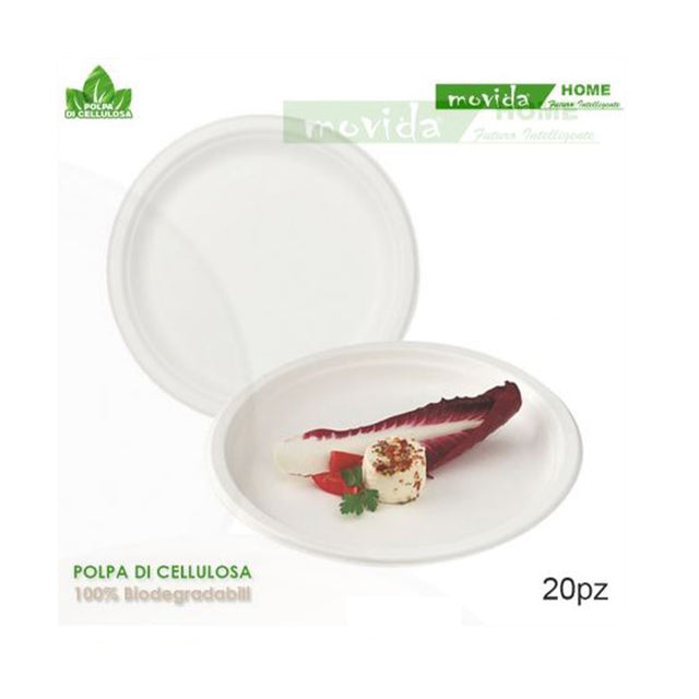 movida piatti bio tondo 20 pezzi piano 23 cm ean 8056304643087