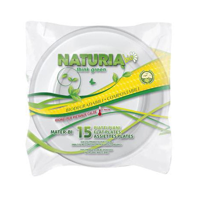 naturia piatti piani 15 pezzi d 22 naturia ean 8001909538016