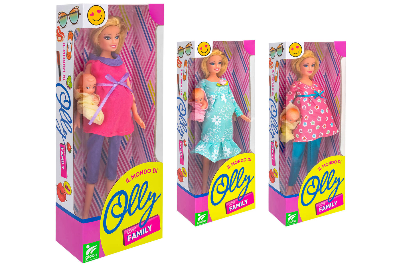 nbr bambola mamma incinta con bambino 29 cm ean 8014966393092