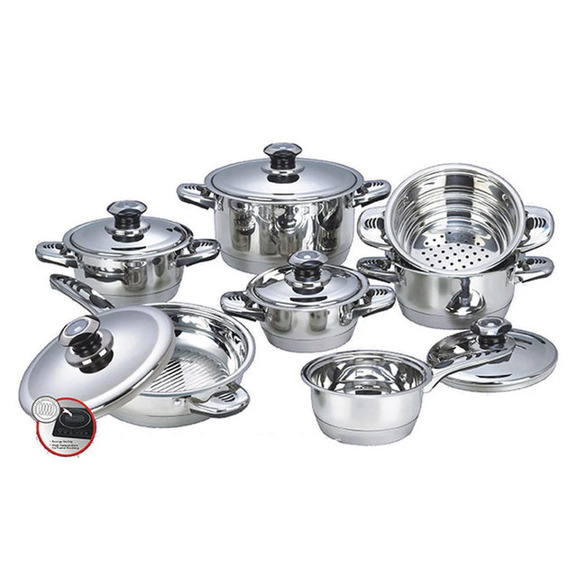 nbr batteriadi pentole blumenthal bavaria 12 pz inox ean 8032591286053