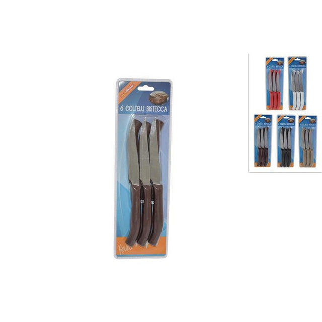 nbr coltello da bistecca set 6 pezzi ean 8034048410714
