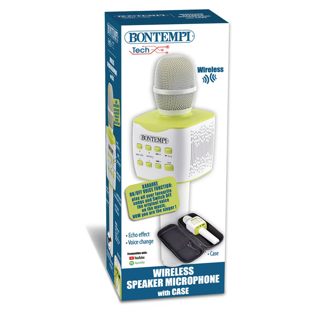 nbr microfono wireless con custodia ean 0047663365336