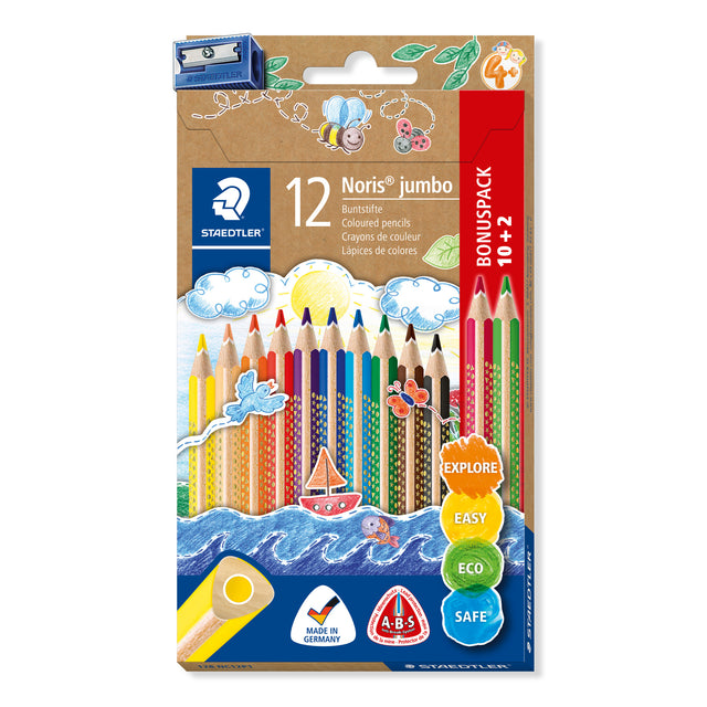 nbr pastelli triangol jumbo 12pz 188c12 ean 4007817091630