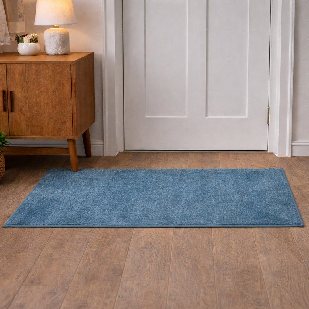 nbr tappeto galileo solid blu 50x80 cm ean 9972016900951