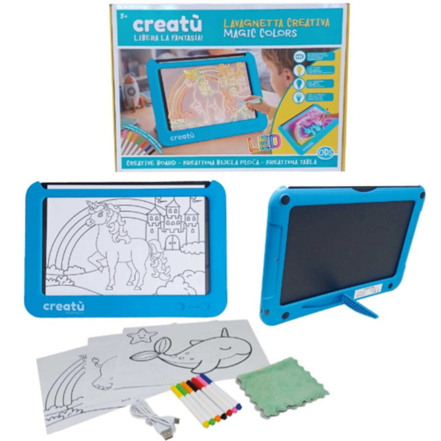 o d s lavagnetta magica creativa led ean 8017293352411