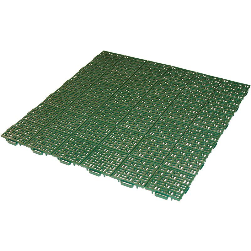 onek piastrella in polipropilene forata verde 56x56 cm ean 8010693098903