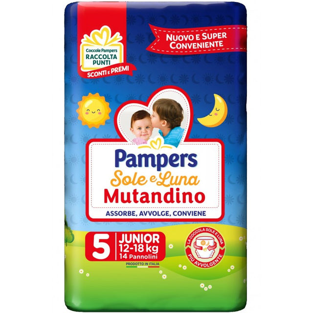 immagine-1-pampers-pampers-sole-luna-mutandino-5-14pz-junior-ean-8001480304024
