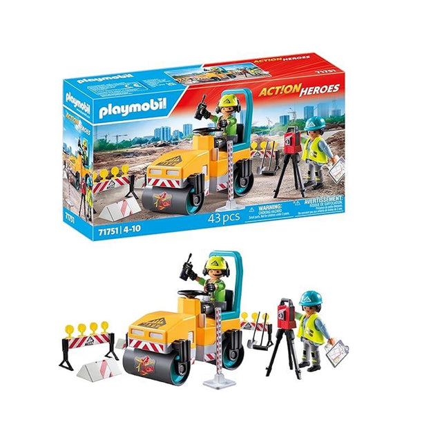 playmobil playmobil action heroes cantiere stradale ean 4008789717511