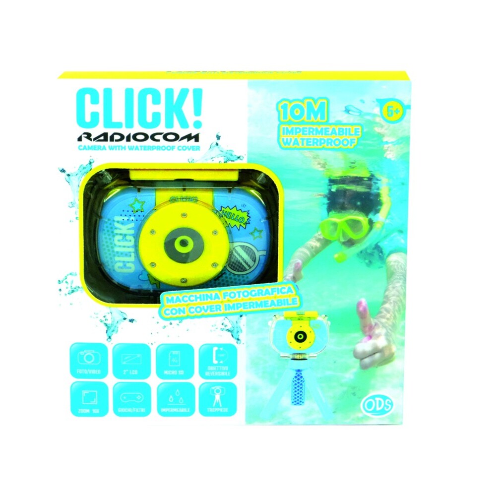 radiocom fotocamera con cover impermeabile radiocom click ean 8017293359229