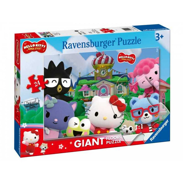 ravensburger ravensburger puzzle 24 giant pavimento kitty 076 ean 4005555040767