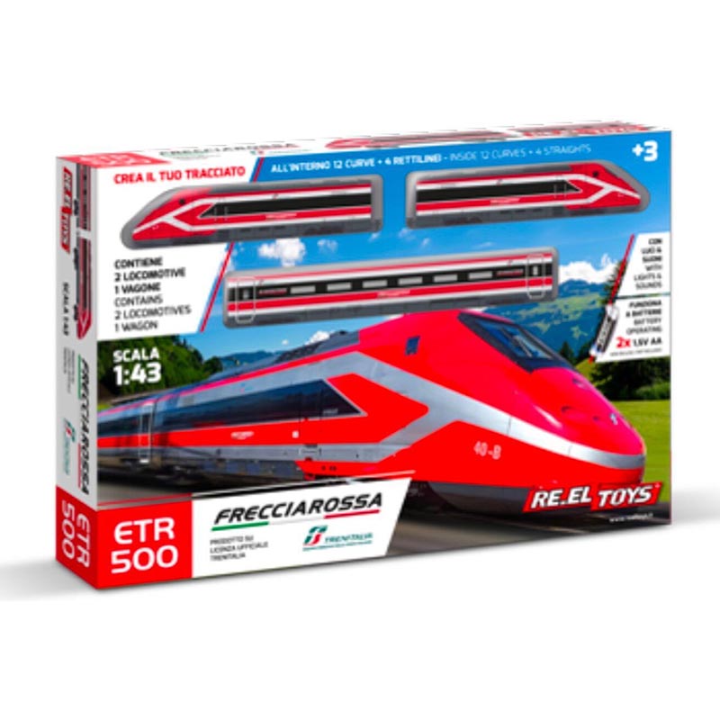 Re El Trenino Frecciarossa Giocattolo Treno Frecciarossa Etr500