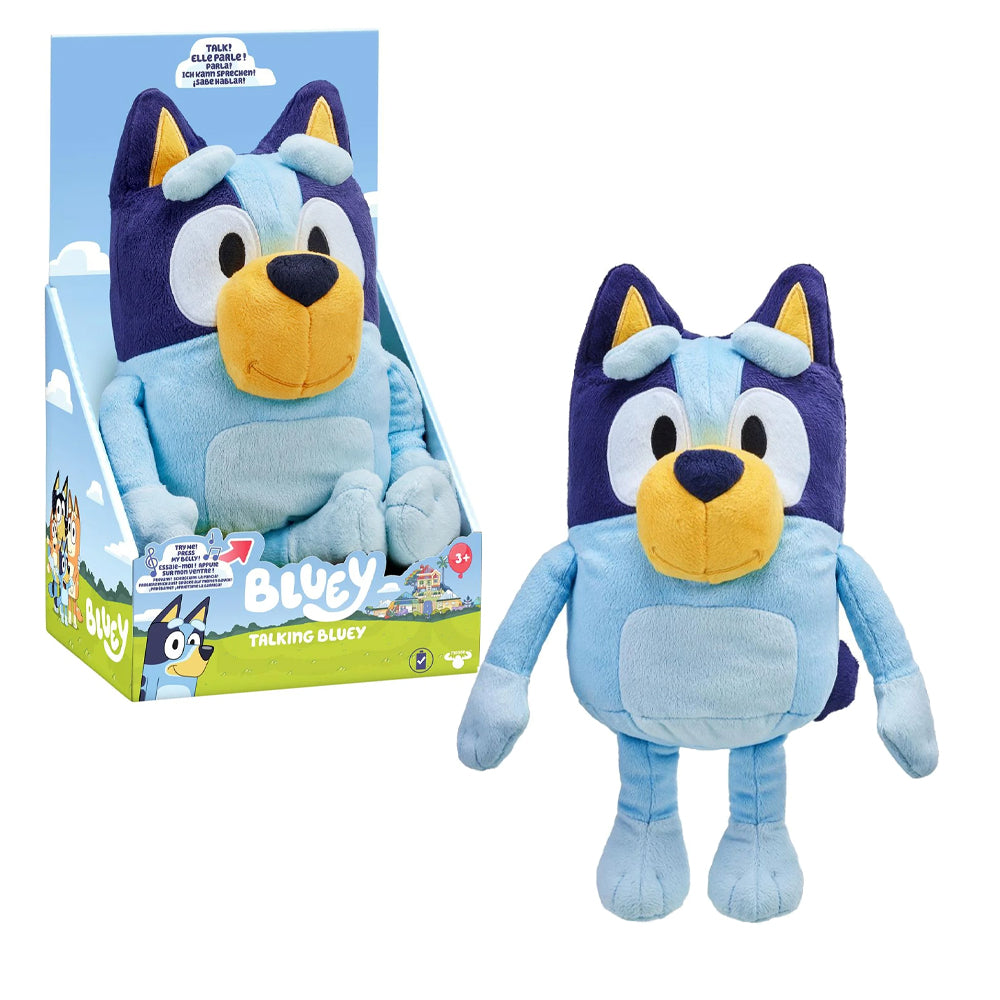 rocco giocattoli bluey plush 33cm con funzioni 18x31x14 ean 8027679079979