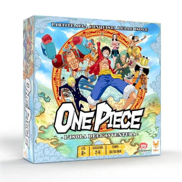 rocco giocattoli gioco da tavolo one piece lisola dellavventura ean 8027679079504
