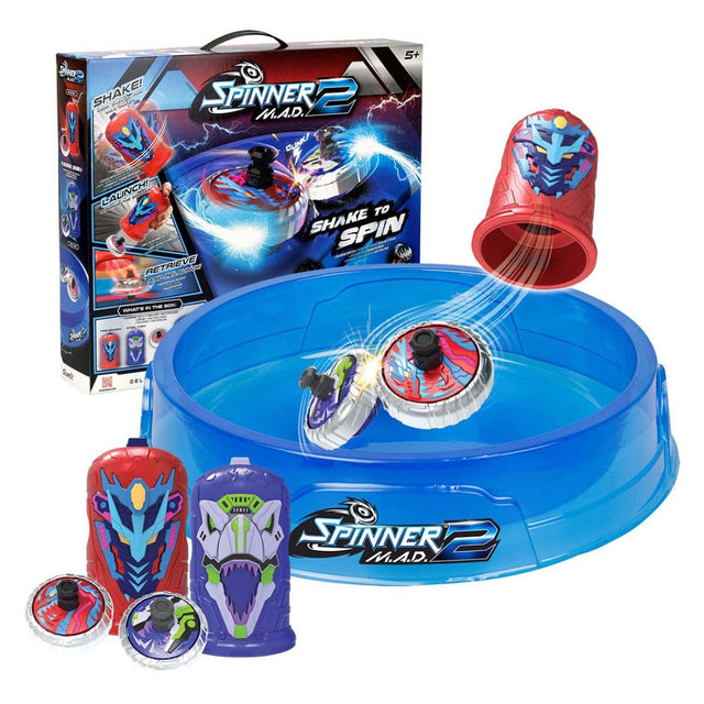 silverlit silverlit spinner mad 2 deluxe battle pack ean 4891813863069