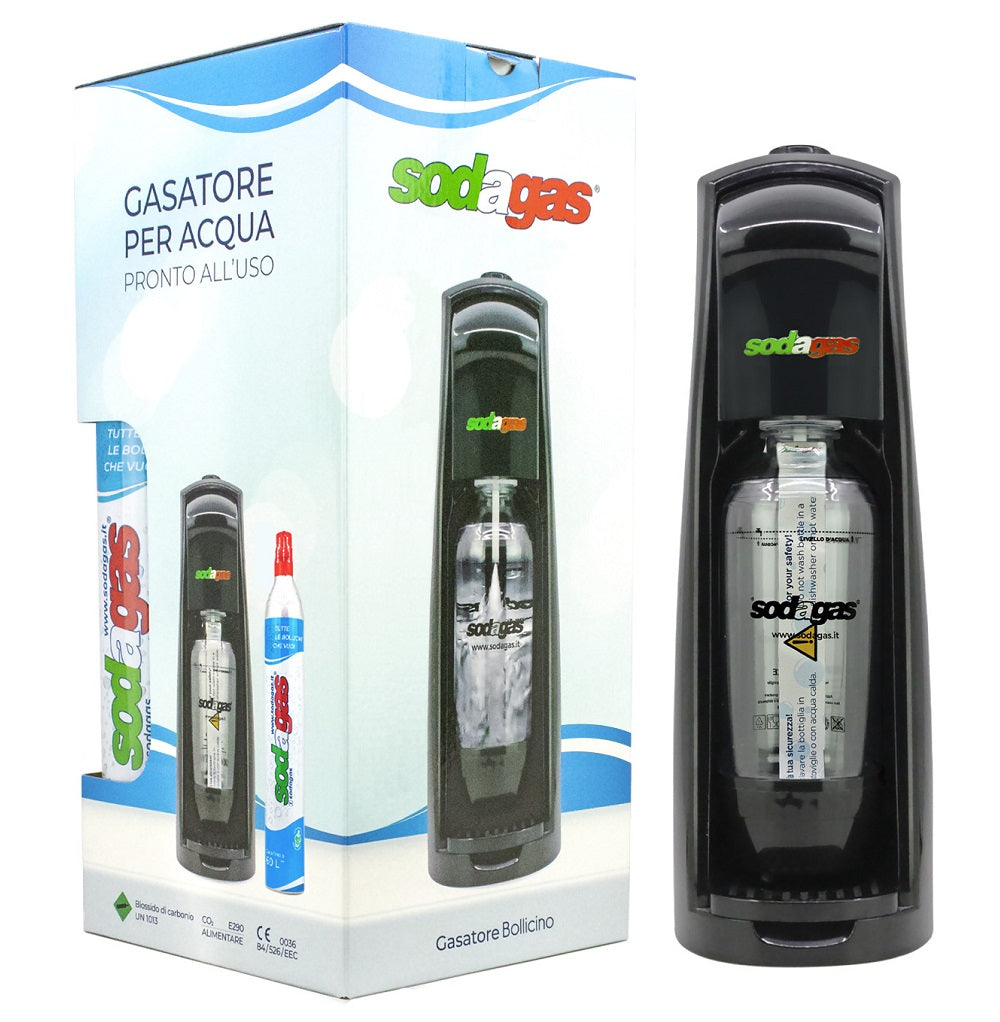 sodagas gasatore soda gas bollicino nero ean 8055510380014