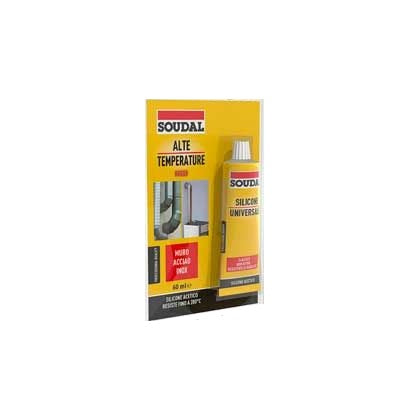 Soudal 3682 - Sigillante Silicone Alte Temperature 1500°C, 290 Ml Con Beccuccio - Foto 11