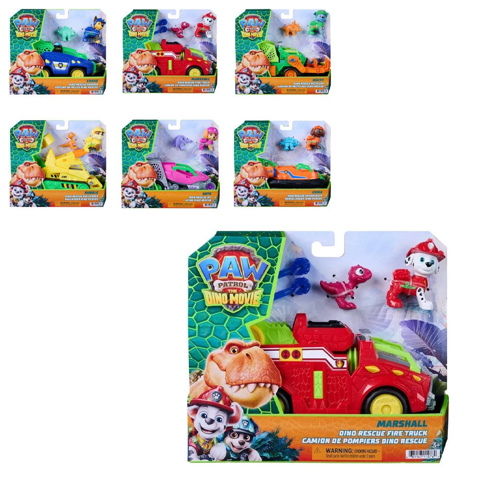 spin master paw patrol veicoli dino assortito ean 0681147110762